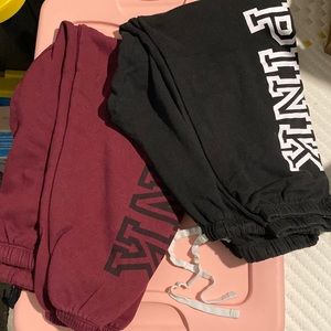 Pink, Victoria’s Secret sweatpants